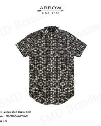 Arrow เสื้อเชิ้ตแขนสั้น รุ่น Cotton Short Sleeves Shirt Code: MACM506W2CSYE