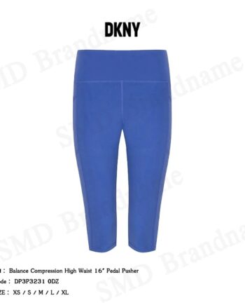 DKNY Sport กางเกงออกกำลังกาย รุ่น Balance Compression High Waist 16" Pedal Pusher Code: DP3P3231 0DZ