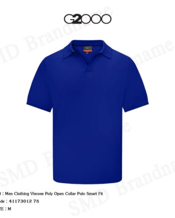 G2000 เสื้อโปโล รุ่น Men Clothing Viscose Poly Open Collar Polo Smart Fit Code: 41173012 75