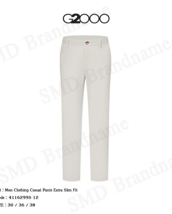 G2000 กางเกงสแล็ค ขายาว ทำงาน รุ่น Men Clothing Casual Pants Extra Slim Fit Code: 41162995 12