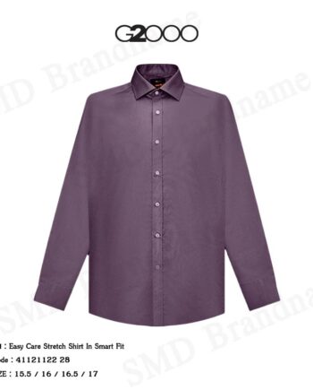 G2000 เสื้อเชิ้ตแขนยาว รุ่น Easy Care Stretch Shirt In Smart Fit Code: 41121122 28