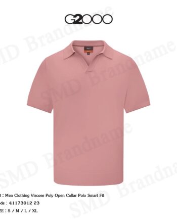 G2000 เสื้อโปโล รุ่น Men Clothing Viscose Poly Open Collar Polo Smart Fit Code: 41173012 23