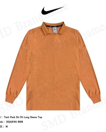 Nike เสื้อโปโลแขนยาว รุ่น Tech Pack Dri Fit Long Sleeve Top Code: DQ4295 808