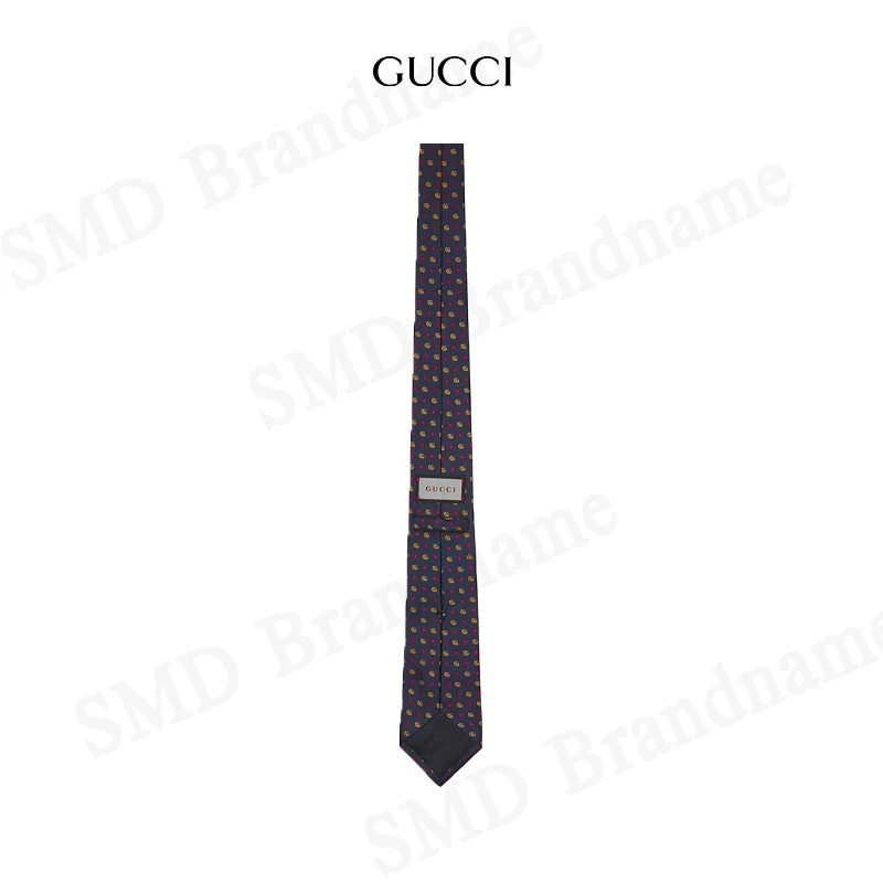 Gucci เนคไท รุ่น Tie Stellini 7.0 Code: 672466 4E002 4274