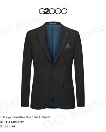 G2000 เสื้อสูท รุ่น Compact Multi-Way Stretch Suit In Slim Fit Code: 41113023 99