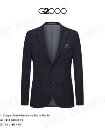 G2000 เสื้อสูท รุ่น Compact Multi-Way Stretch Suit In Slim Fit Code: 41113023 77
