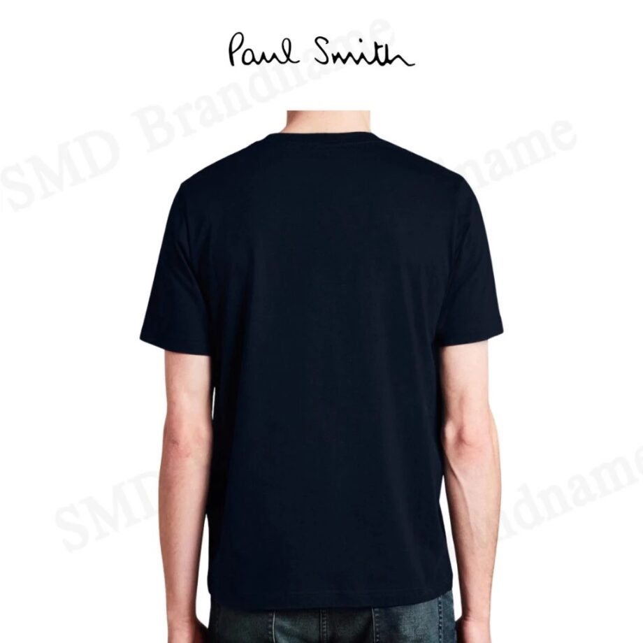 PS Paul Smith เสื้อยืดคอกลม รุ่น Men's Cotton Zebra Logo T-Shirt Code: M2R 011R SZEBRA 49