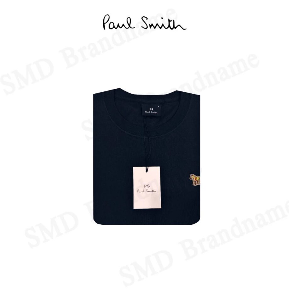 PS Paul Smith เสื้อยืดคอกลม รุ่น Men's Cotton Zebra Logo T-Shirt Code: M2R 011R SZEBRA 49