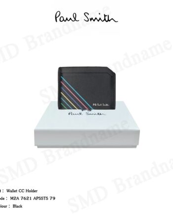 PS Paul Smith กระเป๋าใส่การ์ด รุ่น Wallet CC Holder Code: M2A 7621 APSSTS 79