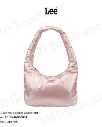 Lee กระเป๋าสะพายไหล่ รุ่น Lee Pink Collection Women's Bag Code: LE F324WBAGN54