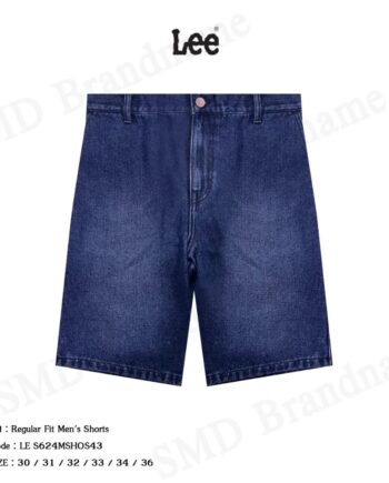 Lee กางเกงยีนส์ขาสั้น รุ่น Regular Fit Men's Shorts Code: LE S624MSHOS43