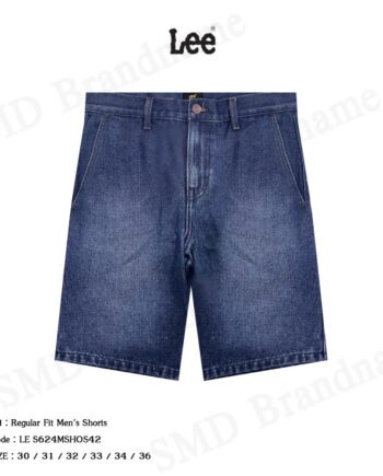 Lee กางเกงยีนส์ขาสั้น รุ่น Regular Fit Men's Shorts Code: LE S624MSHOS42