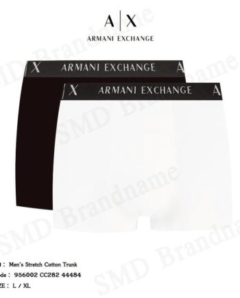 Armani Exchange กางเกงชั้นใน รุ่น Men's Stretch Cotton Trunk Code: 957027 CC282 42520