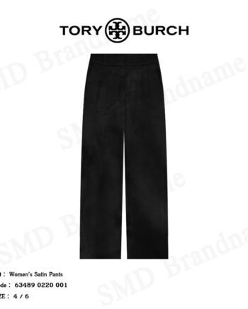 Tory Burch กางเกงขายาว รุ่น Women's Satin Pants Code: 63489 0220 001