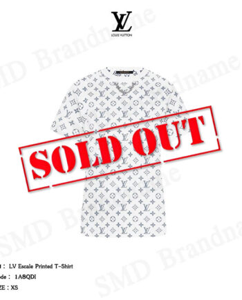 Louis Vuitton เสื้อยืดคอกลมผู้หญิง รุ่น LV Escale Printed T-Shirt Code: 1A8QDI
