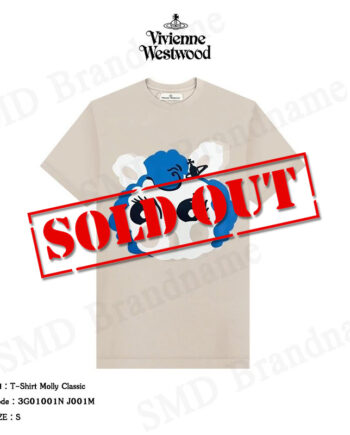 Vivienne Westwood เสื้อยืดคอกลมผู้หญิง รุ่น T-Shirt Molly Classic Code: 3G01001N J001M