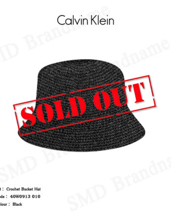 Calvin Klein หมวกบักเก็ต รุ่น Crochet Bucket Hat Code: 40W0913 010