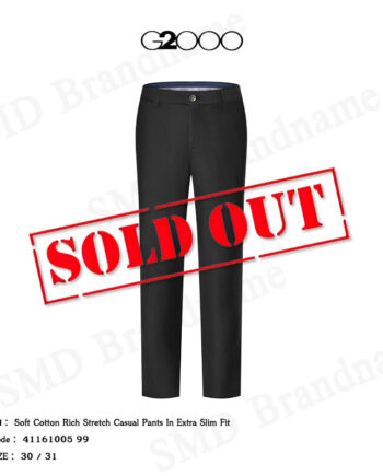 G2000 กางเกงขายาว รุ่น Men Clothing Cotton Nylon Stretch Casual Pants Extra Slim Fit Code: 41161095 99