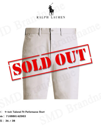 Polo Ralph Lauren กางเกงขาสั้น รุ่น 9-inch Tailored Fit Performance Short Code: 710880142003