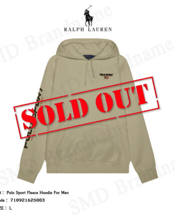 Polo Ralph Lauren เสื้อสเวตเตอร์ รุ่น Polo Sport Fleece Hoodie For Men Code: 710921625003