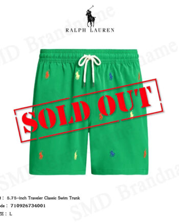 Polo Ralph Lauren กางเกงขาสั้น รุ่น 5.75-inch Traveler Classic Swim Trunk Code: 710926734001