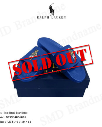 Polo Ralph Lauren รองเท้าแตะ รุ่น Polo Royal Bear Slides Code: 809934056001