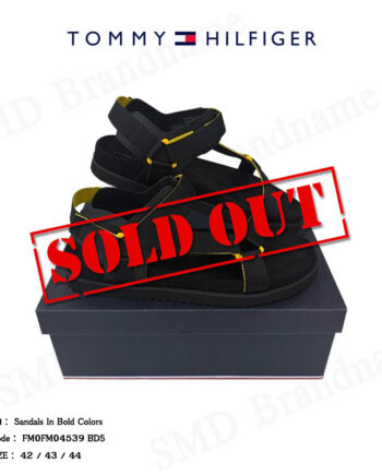 Tommy Hilfiger รองเท้าแตะรัดส้น รุ่น Sandals In Bold Colors Code: FM0FM04539 BDS