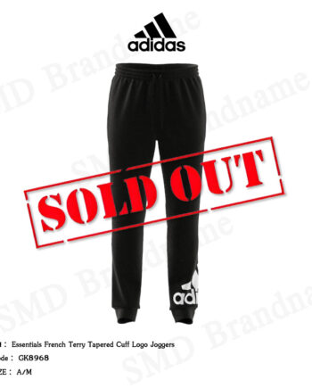 Adidas กางเกงลำลองขายาว รุ่น Essentials French Terry Tapered Cuff Logo Joggers Code: GK8968