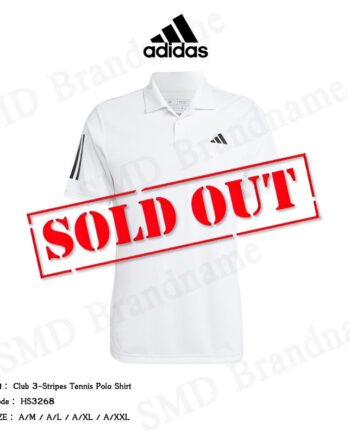 Adidas เสื้อโปโล รุ่น Club 3-Stripes Tennis Polo Shirt Code: HS3268