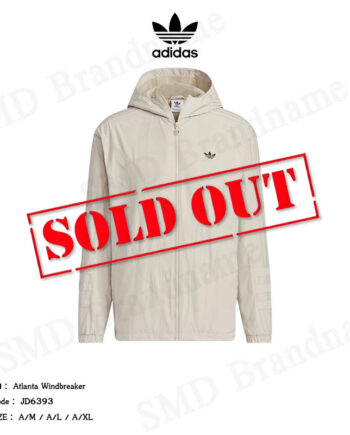 Adidas เสื้อแจ็คเก็ตแขนยาวผู้ชาย รุ่น Atlanta Windbreaker Code: JD6393