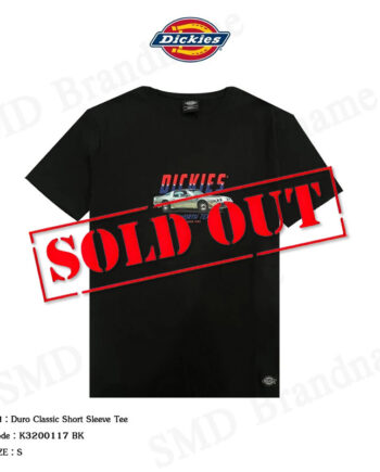 Dickies เสื้อยืดคอกลม รุ่น Duro Classic Short Sleeve Tee Code: K3200117 BK