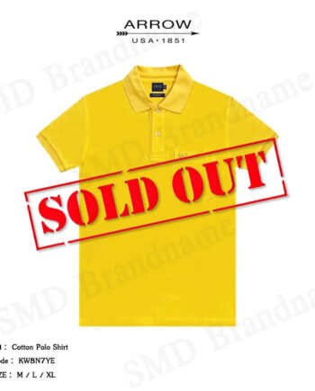 Arrow เสื้อโปโล รุ่น Cotton Polo Shirt Code: KW8N7YE