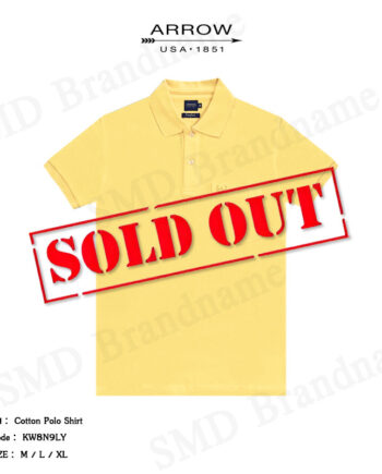 Arrow เสื้อโปโล รุ่น Cotton Polo Shirt Code: KW8N9LY