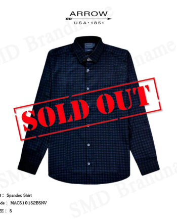 Arrow เสื้อเชิ้ตแขนยาว รุ่น Spandex Shirt Code: MACS101S2BSNV