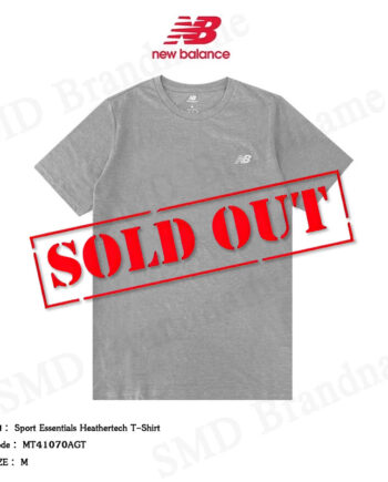 New Balance เสื้อยืด รุ่น Sport Essentials Heathertech T-Shirt Code: MT41070AGT