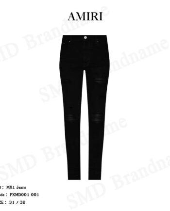 Amiri กางเกงยีนส์ รุ่น MX1 Jeans Code: PXMD001 001