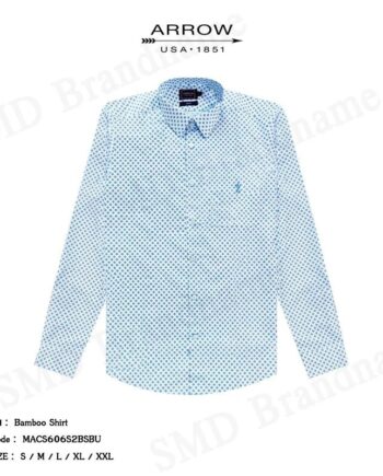 Arrow เสื้อเชิ้ตแขนยาวผู้ชาย รุ่น Bamboo Shirt Code: MACS606S2BSBU