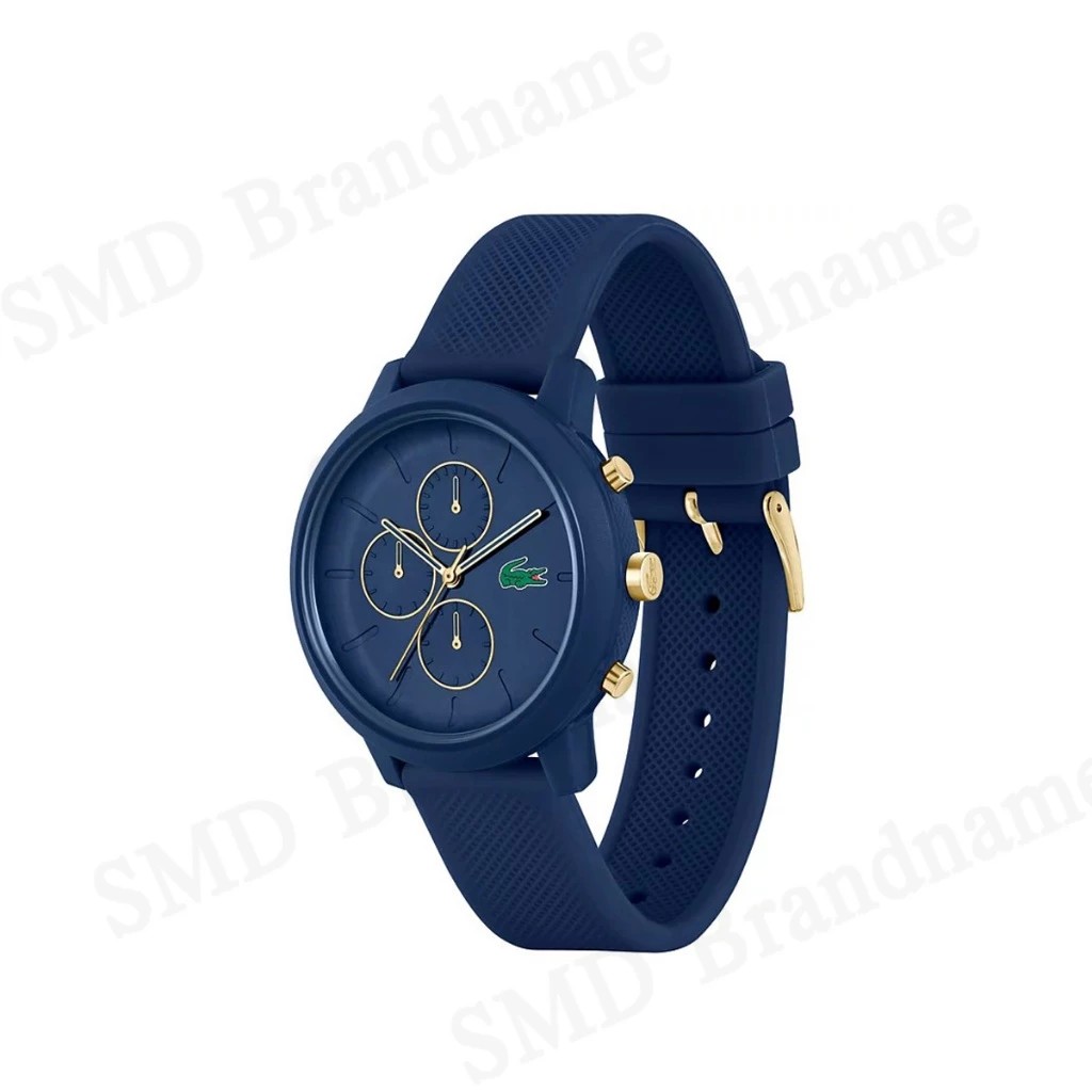 Lacoste นาฬิกาข้อมือผู้ชาย รุ่น Men's Lacoste.12.12 Chrono Silicone Watch Code: LC2011248