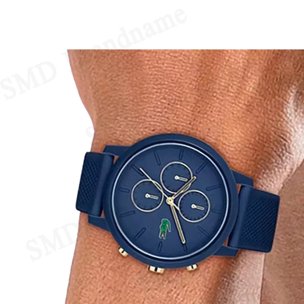 Lacoste นาฬิกาข้อมือผู้ชาย รุ่น Men's Lacoste.12.12 Chrono Silicone Watch Code: LC2011248
