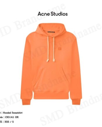 Acne Studios เสื้อสเวตเตอร์แขนยาว รุ่น Hooded Sweatshirt Code: CIO141 OR
