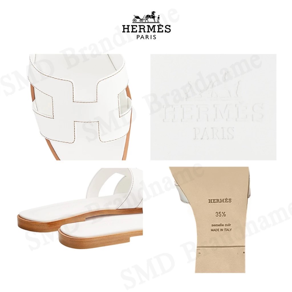 Hermes รองเท้าแตะผู้หญิง รุ่น Oran Sandal Code: R002105622202 - SMD ...