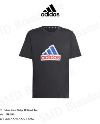 Adidas เสื้อยืดคอกลมผู้ชาย รุ่น Future Icons Badge Of Sport Tee Code: IS9596