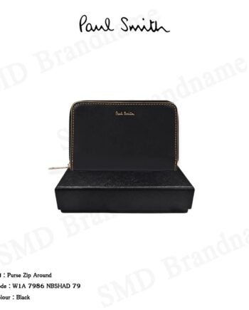 Paul Smith กระเป๋าสตางค์ผู้หญิง รุ่น Purse Zip Around Code: W1A 7986 NBSHAD 79