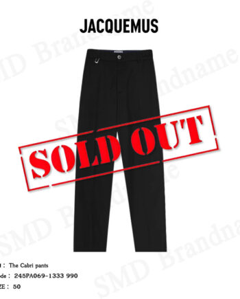 Jacquemus กางเกงขายาว รุ่น The Cabri pants Code: 245PA069-1333 990