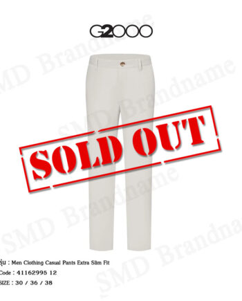 G2000 กางเกงสแล็ค ขายาว ทำงาน รุ่น Men Clothing Casual Pants Extra Slim Fit Code: 4116299512