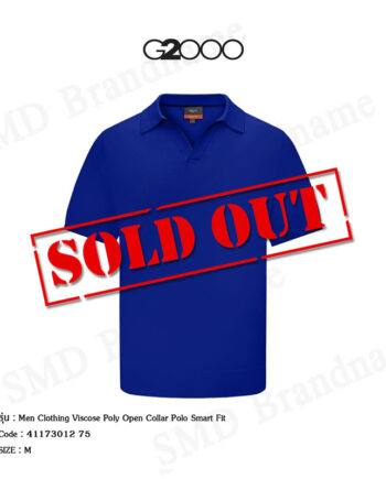 G2000 เสื้อโปโล รุ่น Men Clothing Viscose Poly Open Collar Polo Smart Fit Code: 4117301275