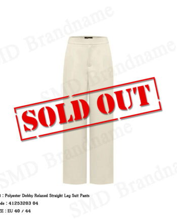 G2000 กางเกงขายาวผู้หญิง รุ่น Polyester Dobby Relaxed Straight Leg Suit Pants Code: 4125320304