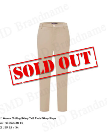 G2000 กางเกงขายาว รุ่น Women Clothing Skinny Twill Pants Skinny Shape Code: 4126323816