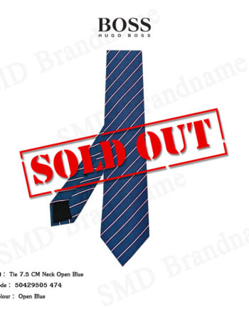 Hugo Boss เนคไทผู้ชาย รุ่น Tie 7.5 CM Neck Open Blue Code: 50429505 474