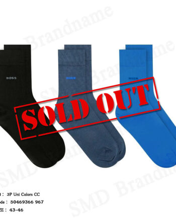 Hugo Boss ถุงเท้า รุ่น 3P Uni Colors CC Code: 50469366 967